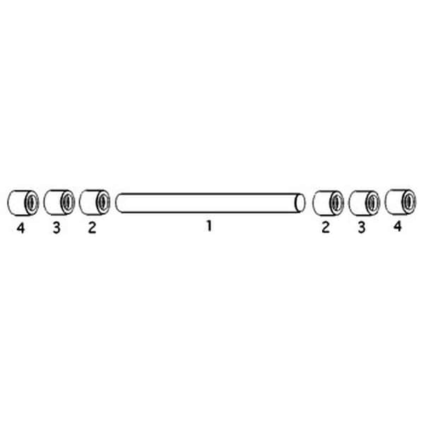 Aftermarket AL26937 Load Control Shaft Fits John Deere 1520, 1530, 2020, 2030, 2120, 2440 A-L26937-AI - main